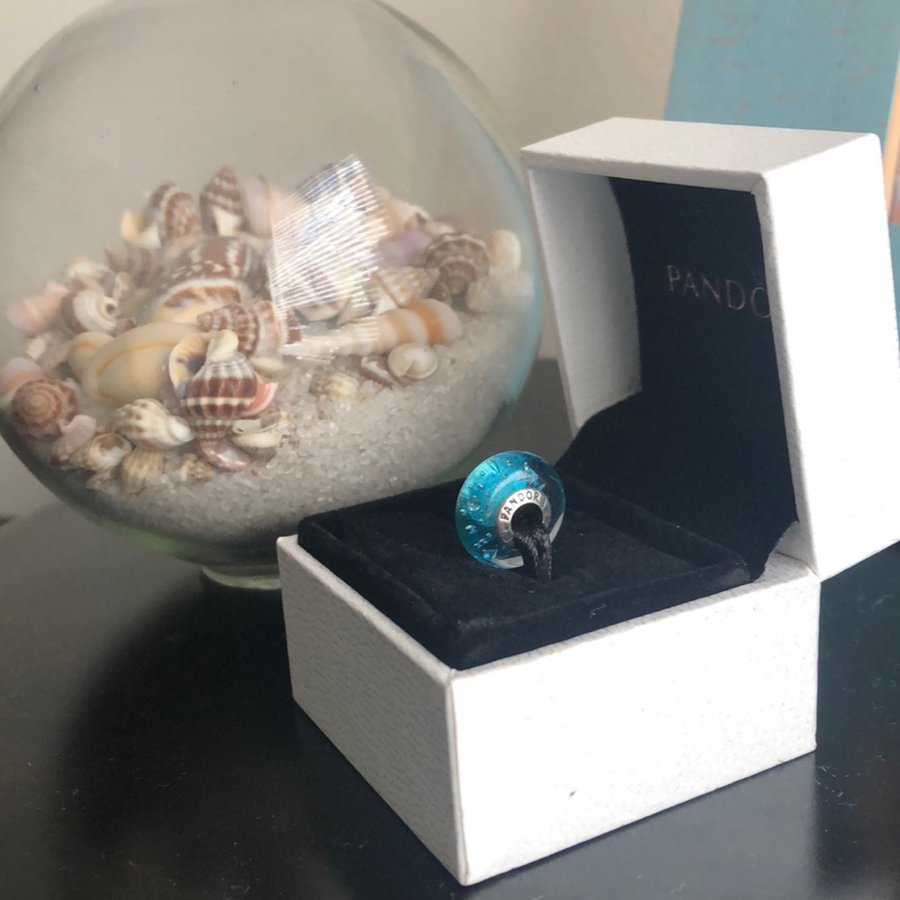 Pandora Turquoise Blue Charm